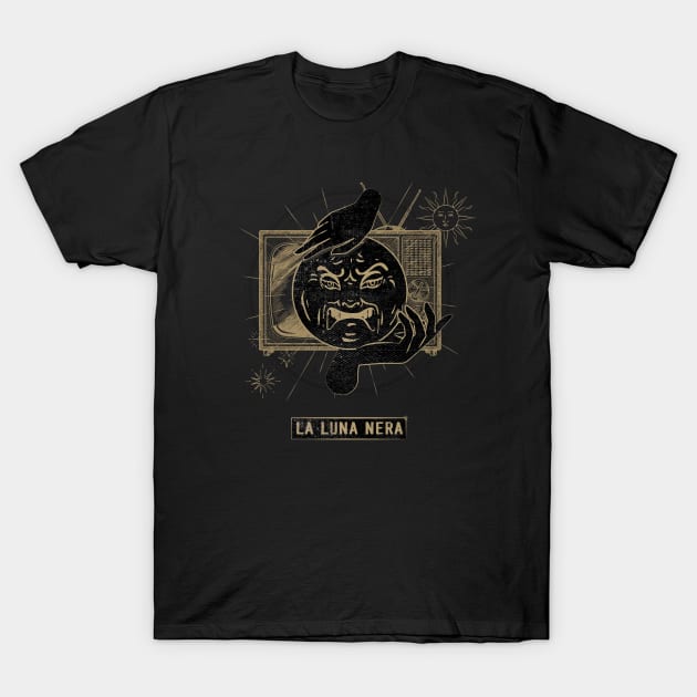 La luna nera T-Shirt by FishCode